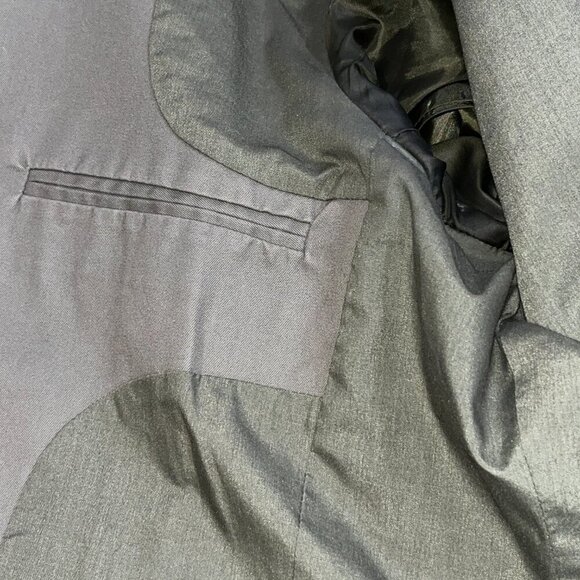 Vintage Men's JUICY COUTURE Skull Mohawk Embroidered Sport Coat Blazer Jacket 40 - Picture 16 of 16